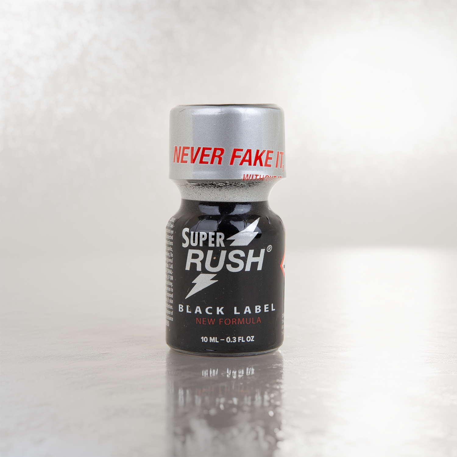 Super Rush, Black Label, 10mL  REGULATION Poppers