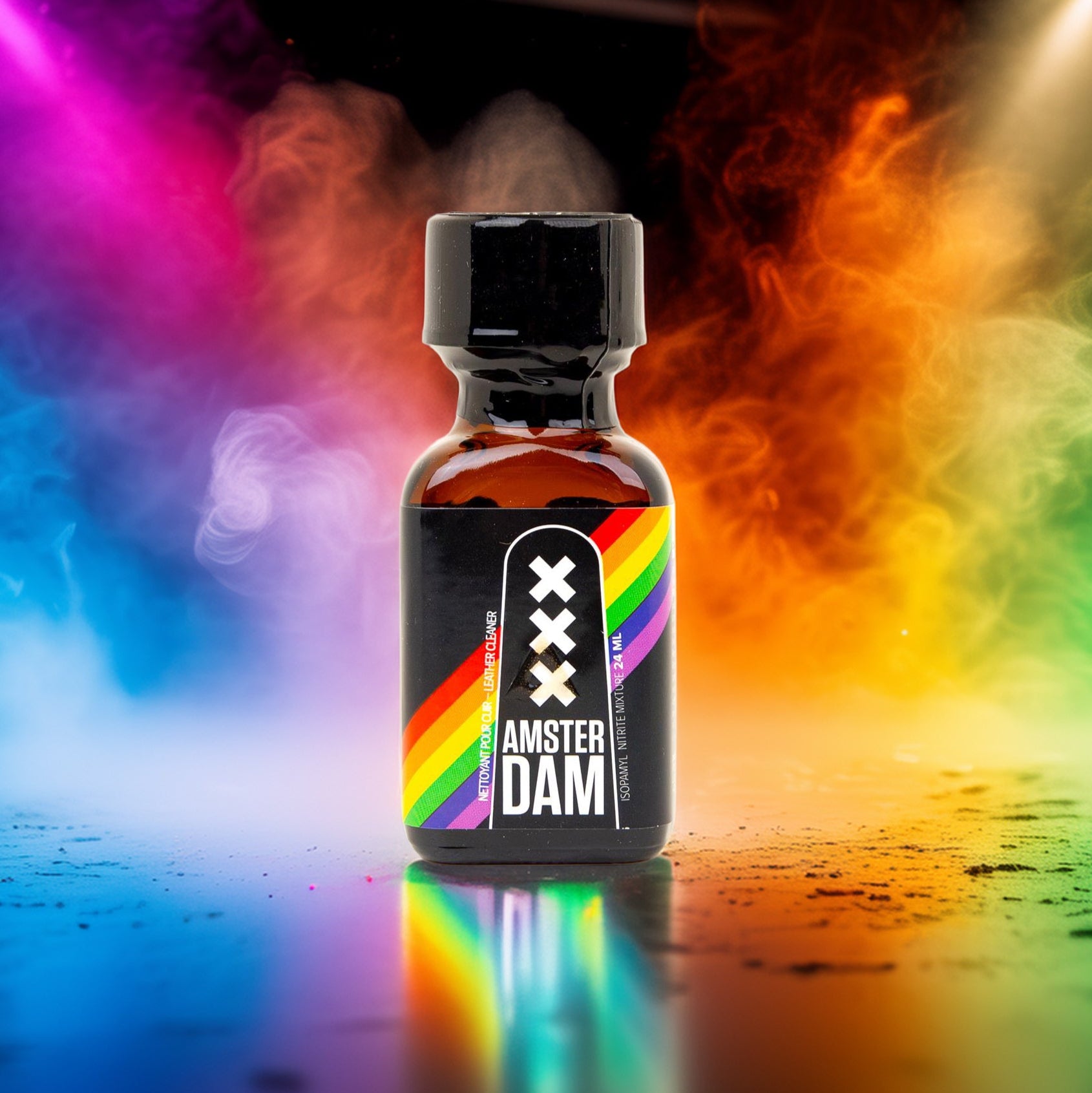 Amsterdam XXX Amyl arc-en-ciel, 24 ml – REGULATION Poppers