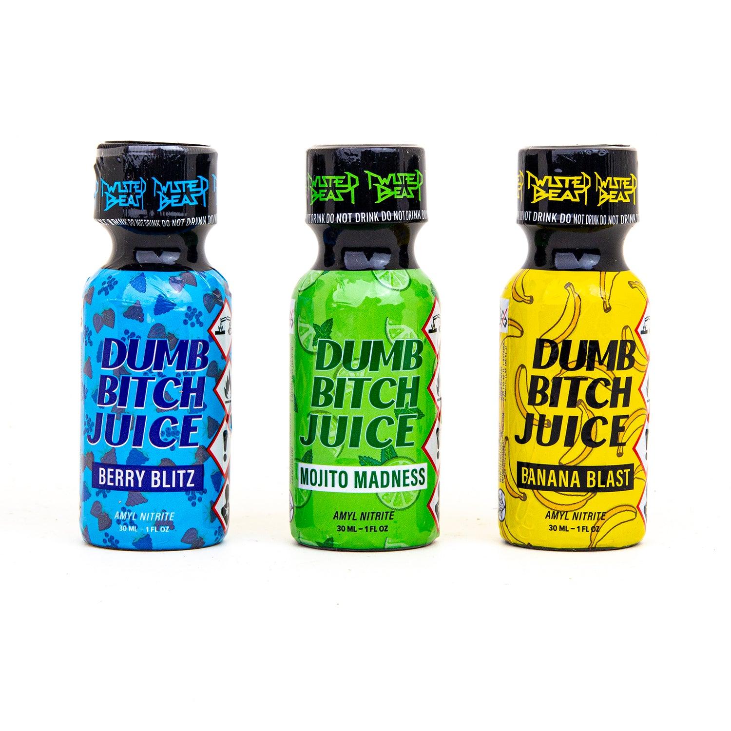 Dumb Bitch Juice, Fruit Loopy Scented Bundle REGULATION Poppers Dumb Bitch Juice, Fruit Loopy Scented Bundle REGULATION Poppers