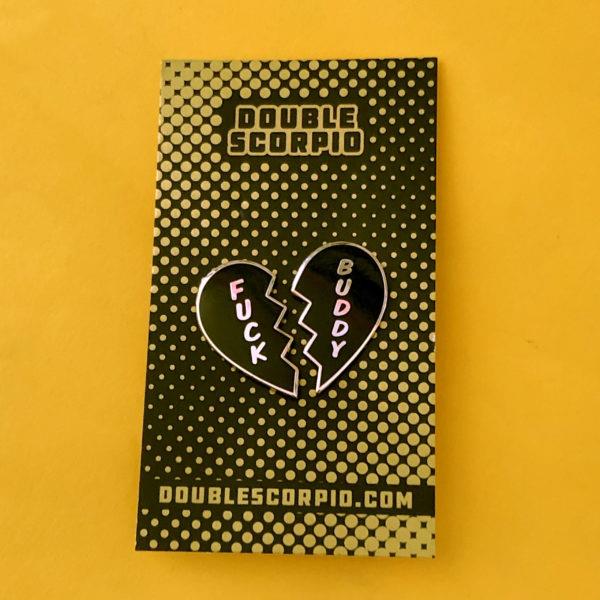 Double Scorpio Fuck Buddy Pin