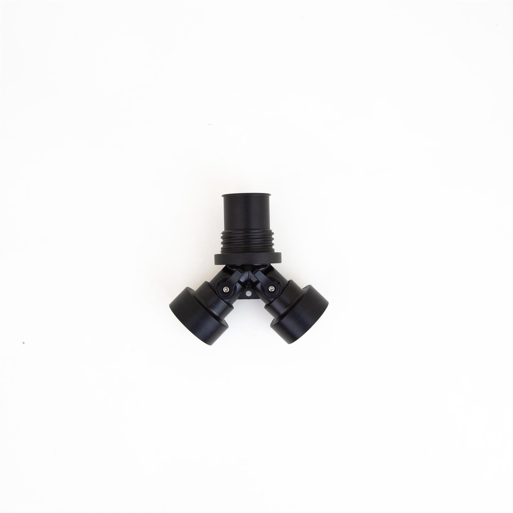 Y-Tee Valve, Black