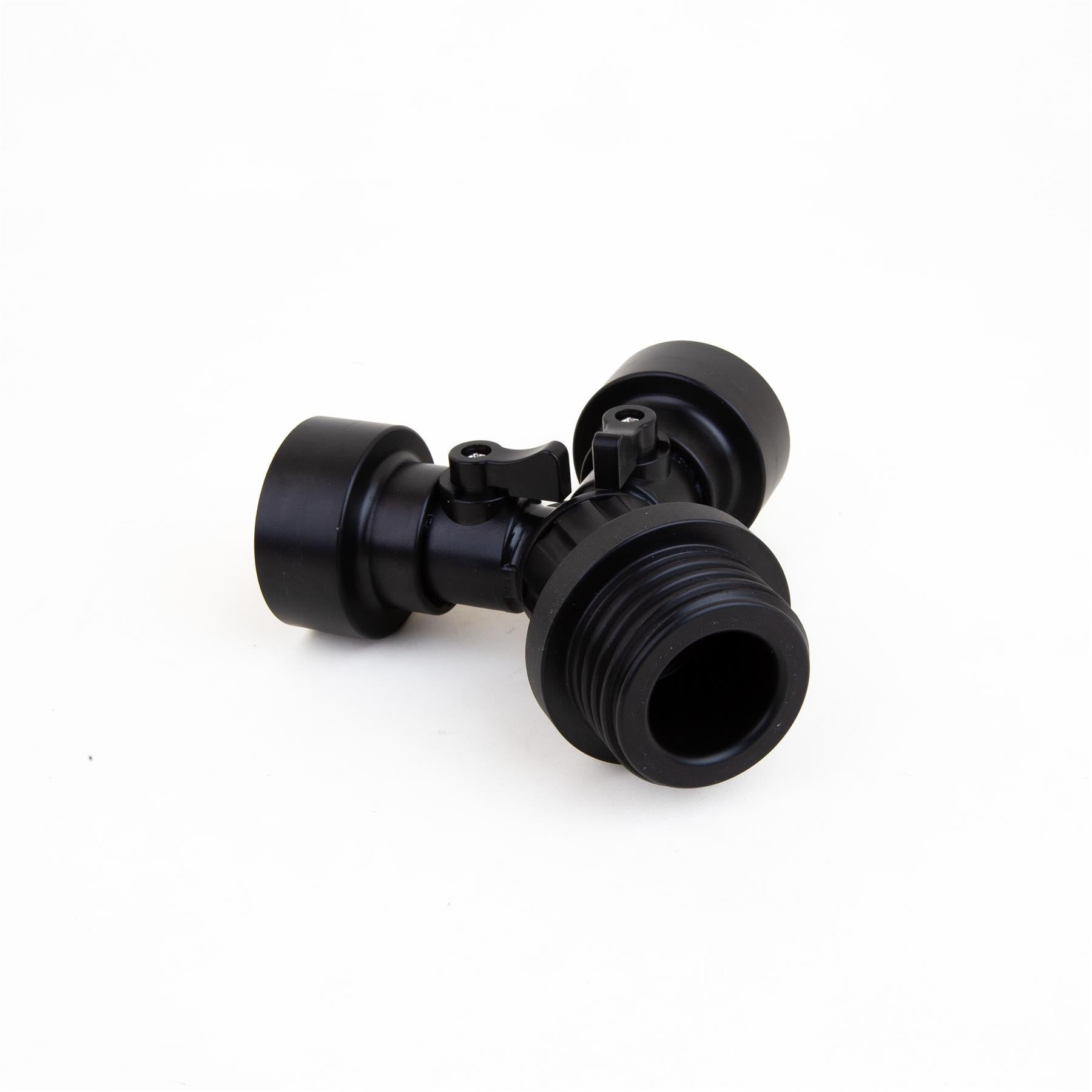 Y-Tee Valve, Black