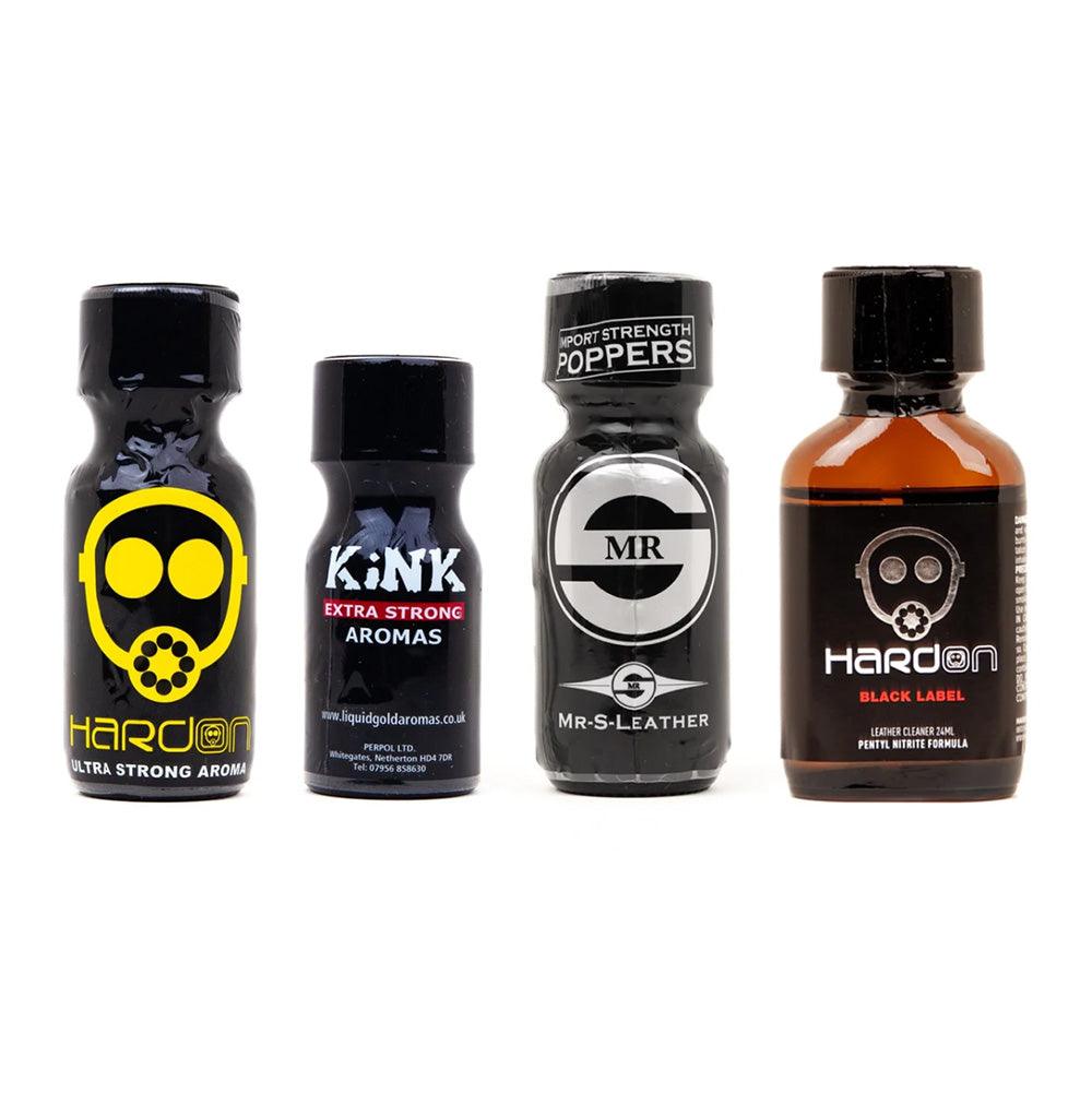 Fetish Collection, 4-Pack by REGULATION Poppers