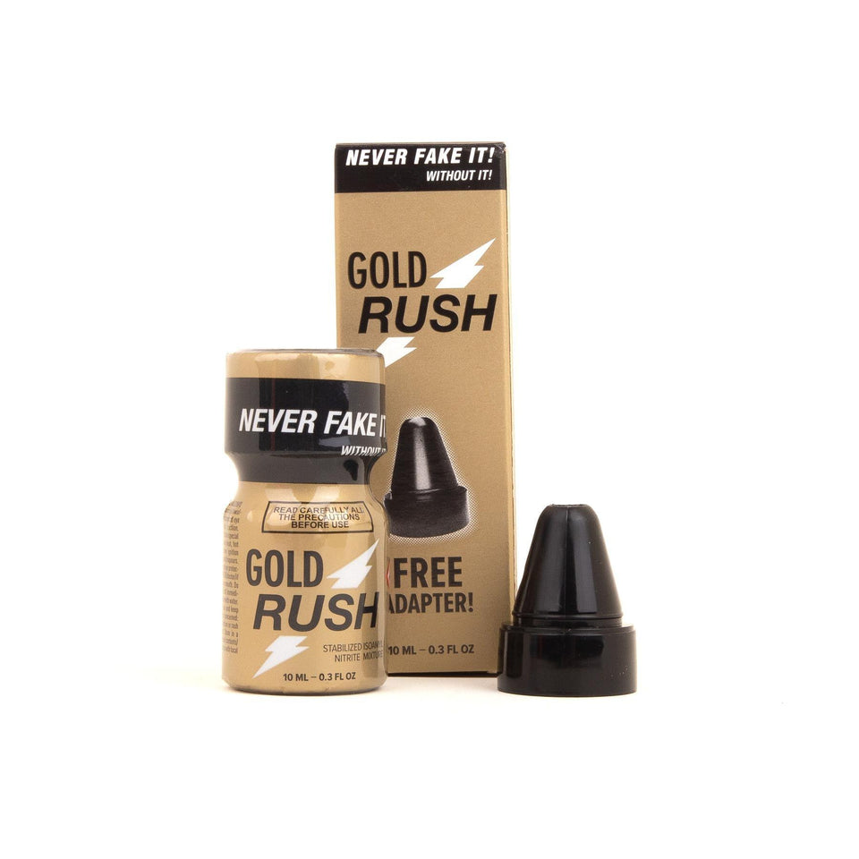 Gold Rush + Inhaler Cap, 10ml – REGULATION Poppers