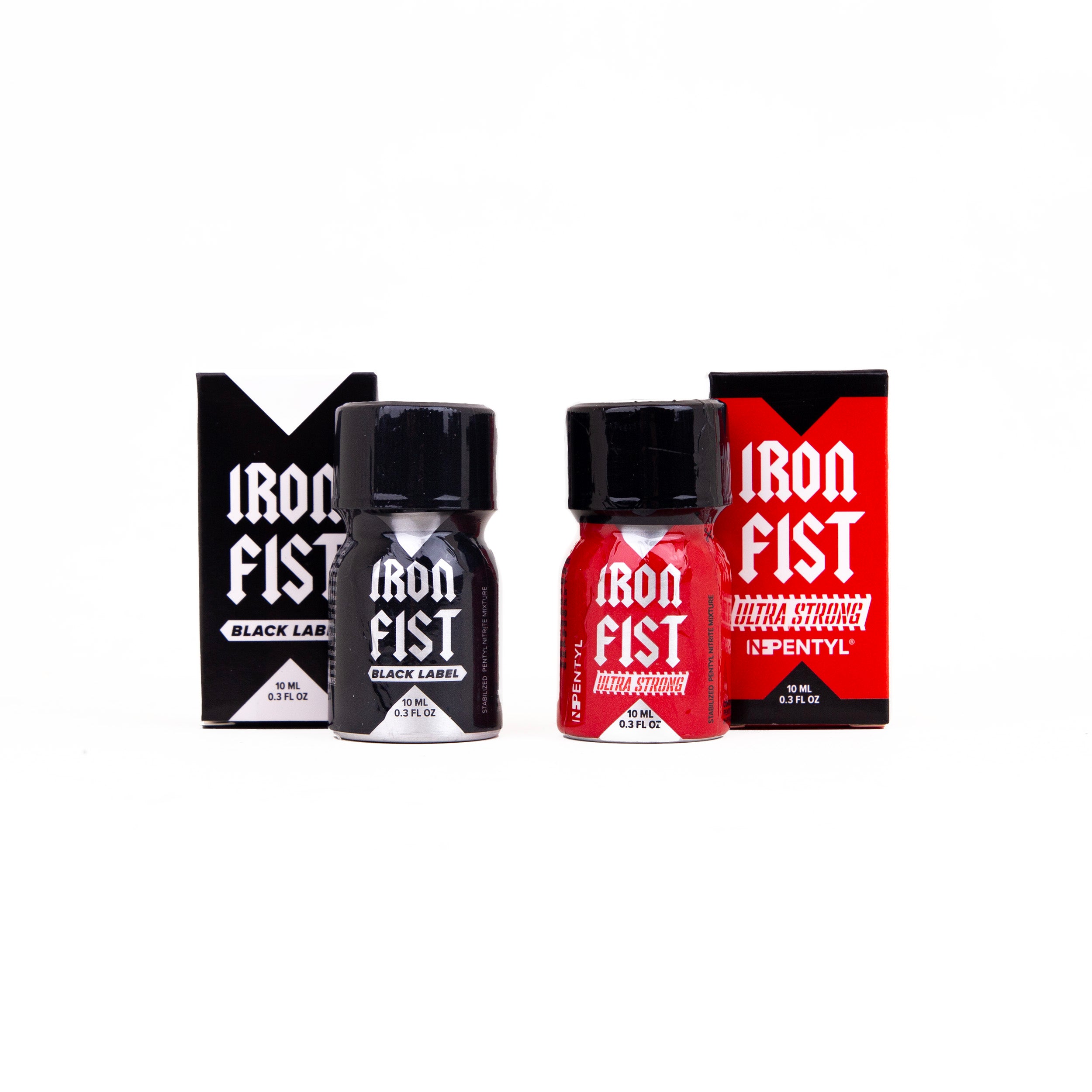 IRON FIST Red & Black Bundle 10ml, 2-Pack by Iron Fist