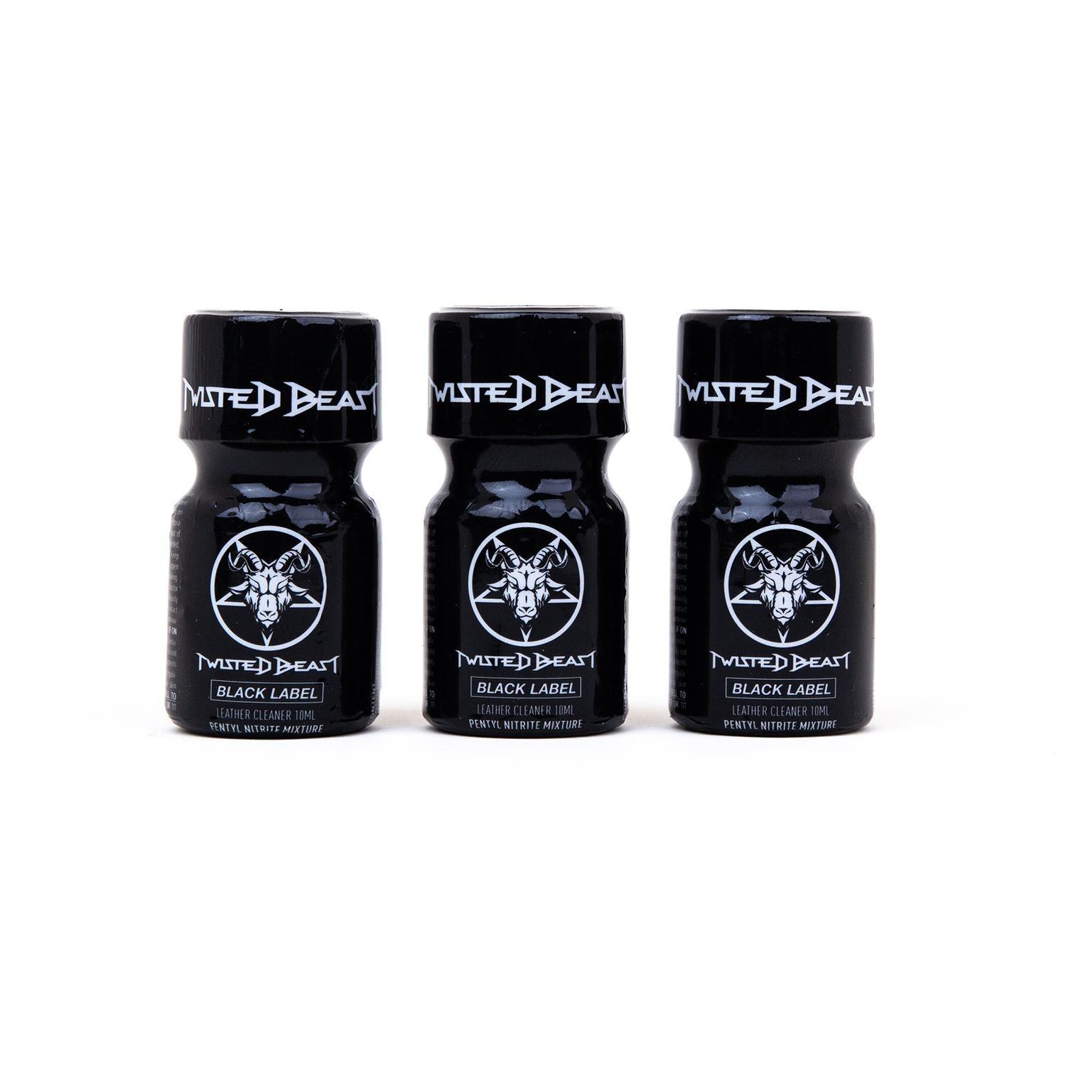 Twisted Beast Black Label, 10ml, 3-Pack by Twisted Beast