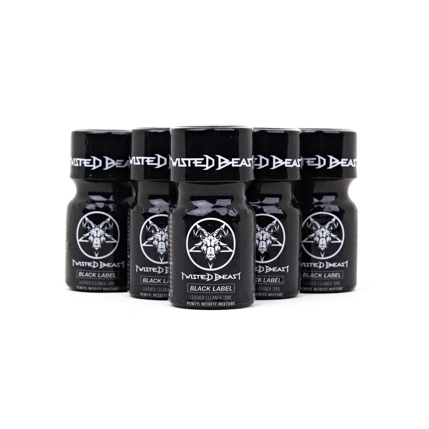 Twisted Beast Black Label, 10ml, 5-Pack by Twisted Beast