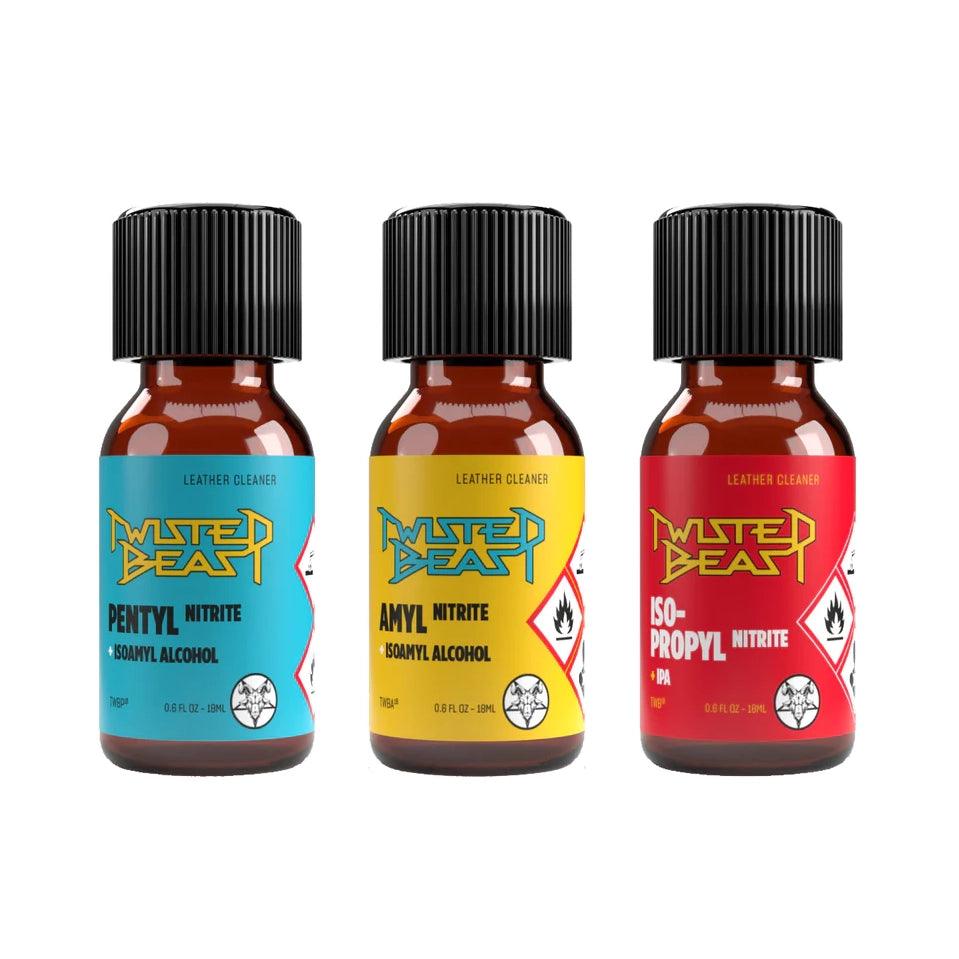 Twisted Beast Tri-Blend Poppers Pack, 3-Pack by Twisted Beast